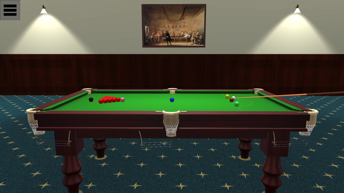 Snooker gameplay screenshot 2
